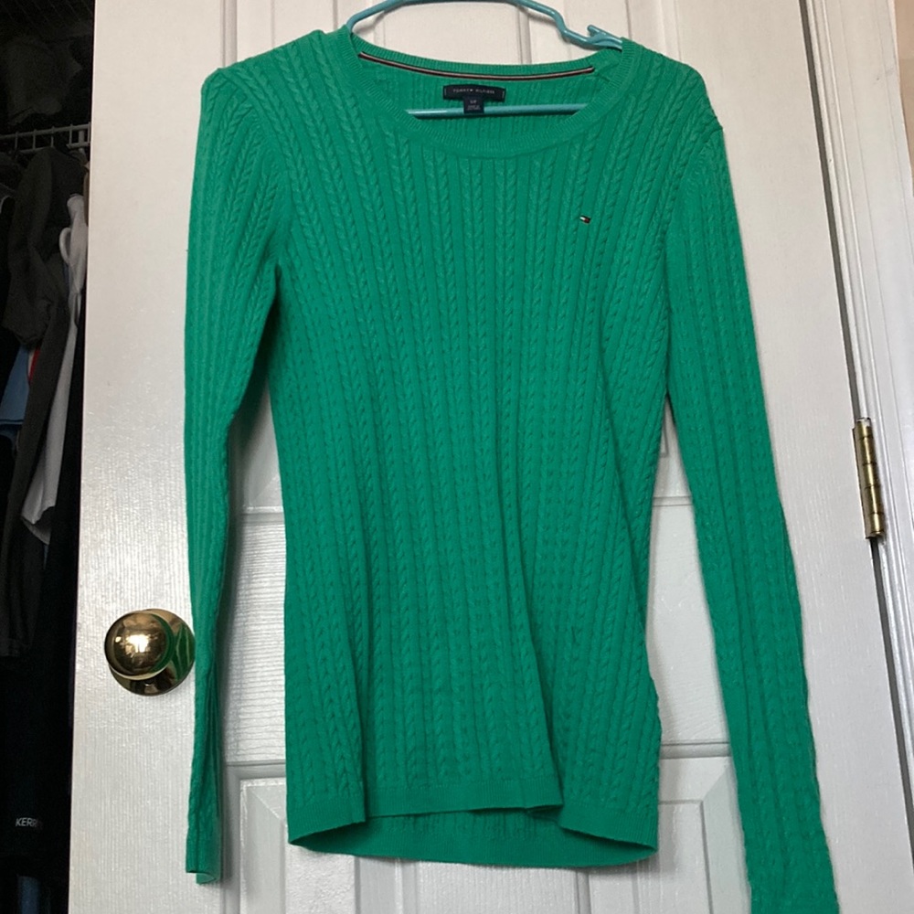Tommy Hilfiger Green Sweater